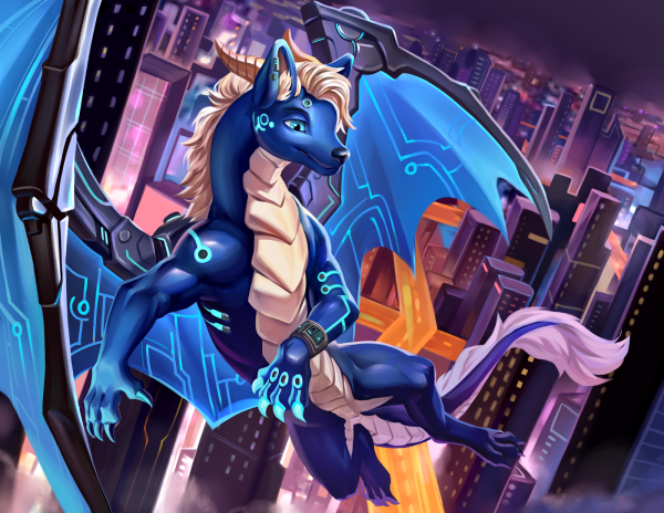 <div style="font-weight: bold; font-size: 150%;">On Digital Wings</div> by Kmdrgg</div>